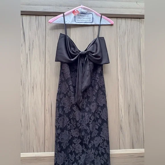 NBD Margaux Maxi Black Dress Lace New with Tags! - Picture 8 of 9